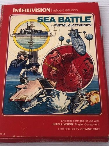 Sea battle intellivision - sea,