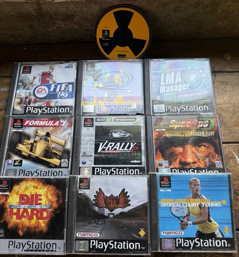 Job lot 10x ps1 - job, games