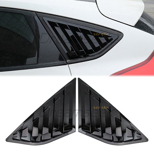 Rear side window - side,