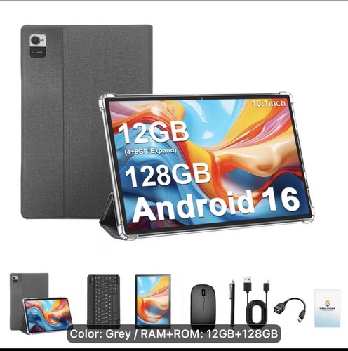 Android tablet inch - 16, 10