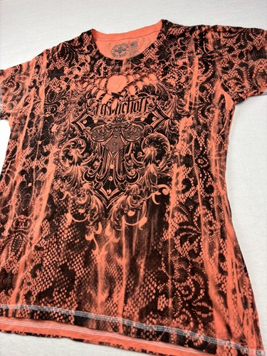 Affliction snakeprint baby - , tee