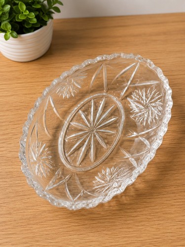 Vintage glass bowl - vintage, fruit
