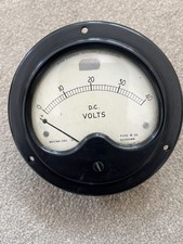 Vintage bakelite volt - , meter