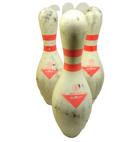 Lot bowling pins amflite - of,