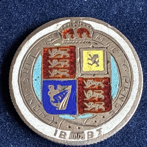 1887 queen victoria enamelled - 1887,