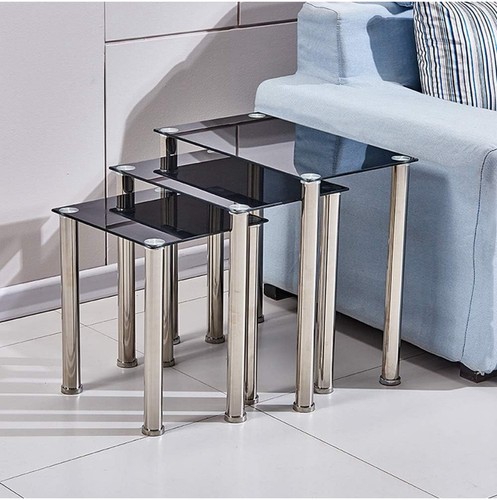 Nest tables set black - 3,