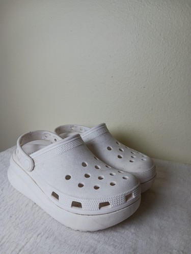Crocs women white logo - white,