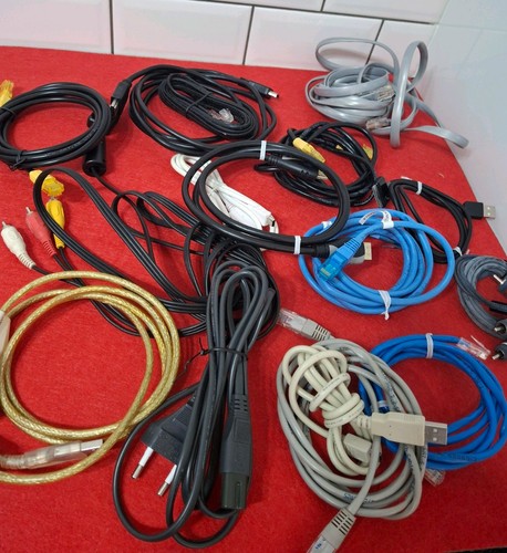 Job lot random - lot, cables