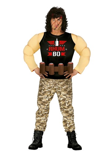 Mens rhum costume rambo - mens, bo