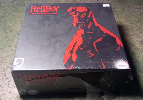 Hellboy the board game mantic - hellboy,