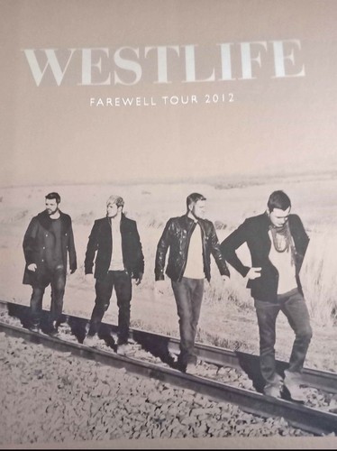Westlife hand signed autograph - hand,