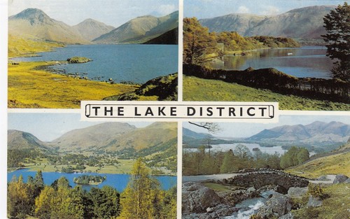 Postcard the lake - the, district