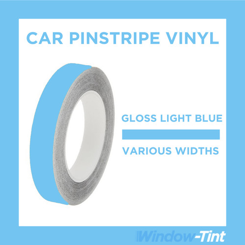 Light blue gloss pin stripe - pin,