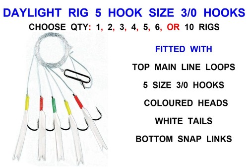 Daylight rig hook size 0 - daylight,