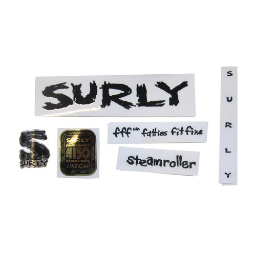 Surly steamroller frame decal - surly,