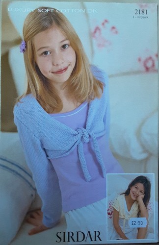 Orig sirdar cotton - dk, childs