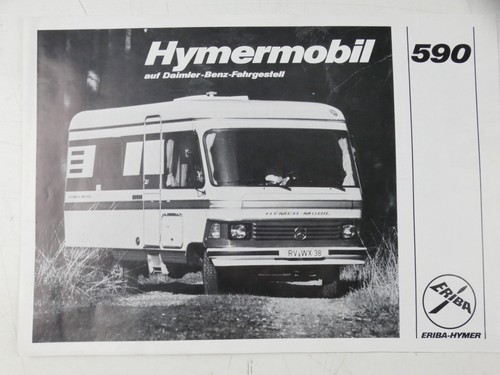 Hymermobil 590 motorhome 1982 - hymermobil,