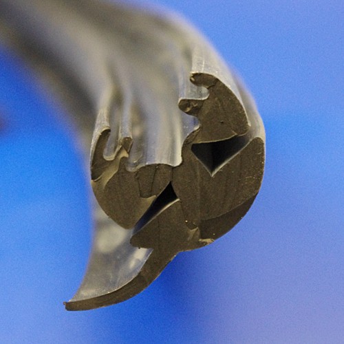 Rear window rubber - rear,