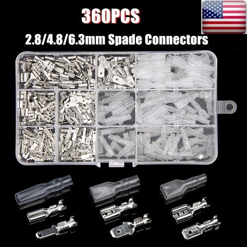 360pcs female male spade - 360pcs,