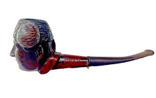 Vintage 1920s Novelty Spain Smoking Pipe Ladies Head