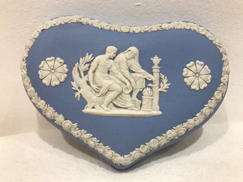 Wedgwood jasperware trinket - jasperware,