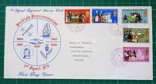 1970 british anniversaries - anniversaries, 7th