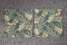 Natural History Museum X Dunelm Moorland Green Cushion Cover Pair Home Made