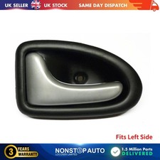 Door Handle Interior Chrome Left Fits RENAULT Clio II Trafic II
