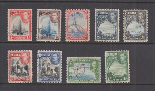 Bermuda 1938 kgvi part set - 1938, of