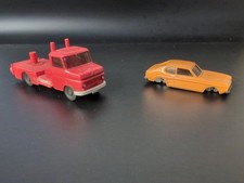 2 Vintage Wiking HO 1/87 Scale Germany 1 Truck 1 Ford Capri spares or repair 