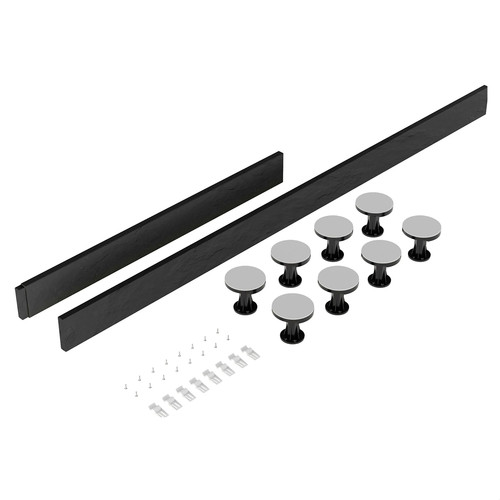 Shower tray leg set slate - shower,