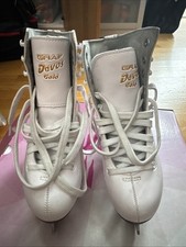 Graf Davos Gold Figure Skates