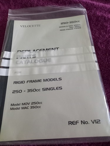 Velocette 250cc 350cc - , mac