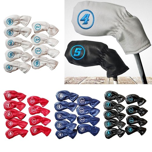 9pcs golf headcovers - golf, club