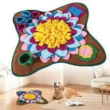 Pet Dog Snuffle Mat Toy Sniffing Treat Feeder Foraging Eco-friendly Training Pad