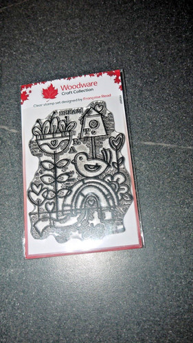 Clear stamp set woodware - set,