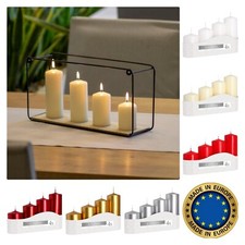 SET of 4 PILLAR VOTIVE