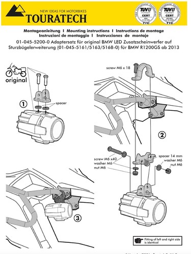 Touratech bmw auxiliary - bmw,