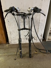 HONDA FRONT FORKS/HANDLEBAR SWITCHES/YOKES VT250?/EARLY 80S FORKS