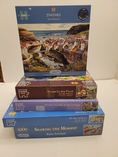 Jigsaw Bundle  X 3 1000 Piece Jigsaws And 2 X 500 Piece Jigsaws