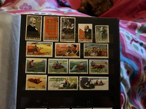 China prc used postage stamps - china,