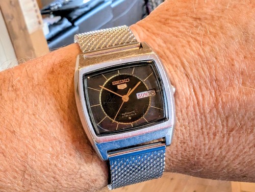 Dial vintage seiko 5 - vintage,