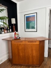Mid Century Meredew Teak Vintage Retro Metamorphic Drinks / Cocktail Cabinet