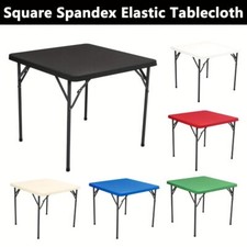 Elastic Square Table Cover