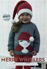 ~ Pull-Out Knitting Pattern For Child's 3D Santa Christmas Jumper ~ 2 ~ 12 years