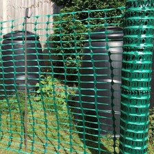 Green Plastic Barrier Mesh