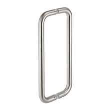 Door Pull Handles D Shaped Back to Back Pull Handles with Satin Finish