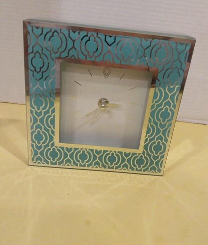 Aqua and silver - aqua,