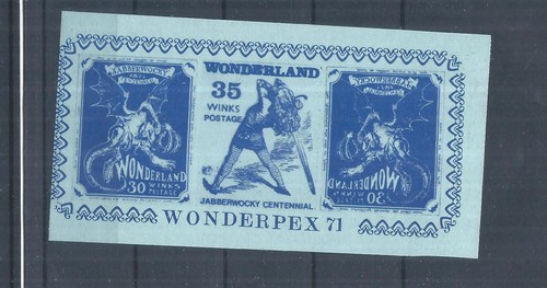 Gerald king wonderland stamps - wonderland,