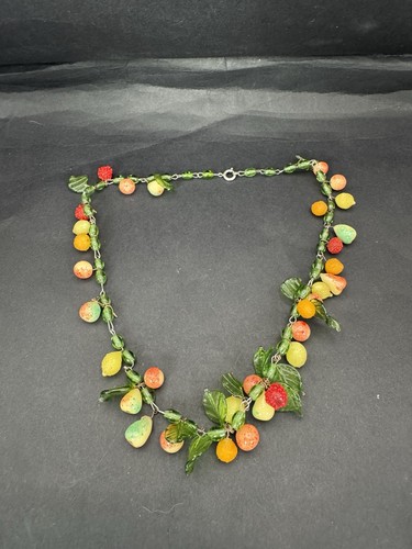 Vintage antique glass fruit - antique,